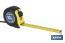 Rubber covered measuring tape - Cofan