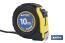 Rubber covered measuring tape - Cofan