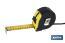 Rubber covered measuring tape - Cofan