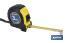 Rubber covered measuring tape - Cofan
