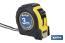 Rubber covered measuring tape - Cofan