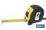 Rubber covered measuring tape - Cofan