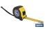 Rubber covered measuring tape - Cofan