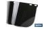 Spare visor for face shield | Dark lens | Visor size: 400mm | Anti fog lens - Cofan