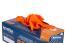 Caja de 100 guantes de nitrilo con textura diamantada | Tallas de la S a la XL | Color: Naranja - Cofan