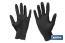 Caja de 100 guantes de nitrilo con textura diamantada | Tallas de la S a la XL | Color: Negro - Cofan