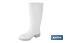 Bota de Agua | Alta | Fabricada en PVC | Color Blanco | Suela Antideslizante y Resistente a la Abrasión - Cofan