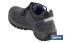 Zapato de Serraje | Color Gris | Seguridad S1P+SRC |Modelo Myron | Puntera de Carbono Light - Cofan