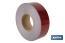 Rolo de fita refletiva contínua | Várias cores | Adequada para o contorno de veículos pesados | 50 metros - Cofan