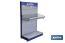 BASKET WITH ENDS FOR DISPLAY 1000X480MM + PRICE HOLDER - Cofan