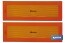 Pack de 2 señales adhesivas V6 para vehículos largos | Señalización homologada | Fácil de instalar | Alta visibilidad | Medidas: 56,5 x 19,5 cm - Cofan