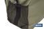 Nevera portátil porta alimentos | Bolsa isotérmica con correa ajustable | Color: verde y beige | Medidas: 35 x 25 x 27,5 cm - Cofan