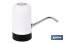 Electric water bottle pump | Portable water dispenser tap for water bottles | 1200 mAh battery with USB-C connection - Cofan