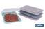 Pack de 4 fiambreras portaembutidos apilables | Tapa transparente | Conservación de alimentos | Medidas: 25 x 17 x 3 cm - Cofan