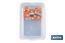 Pack de 4 fiambreras portaembutidos apilables | Tapa transparente | Conservación de alimentos | Medidas: 25 x 17 x 3 cm - Cofan