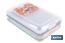 Pack de 4 fiambreras portaembutidos apilables | Tapa transparente | Conservación de alimentos | Medidas: 25 x 17 x 3 cm - Cofan