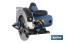 Sega circolare | Ø185 mm | Guida laser esterna | Sega elettrica circolare da 1500W e 5800 giri/min - Cofan
