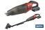 Aspiratore a batteria Li-ion | 20 V | Con prolunga e accessori girevoli - Cofan