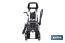 Limpiadora de alta presión | 2500 W | Caudal máximo 468 l/h | Presión máxima 195 bares | Sistema TSS - Cofan