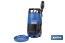 Submersible electric pump for clean and dirty water | Power: 900 W | Maximum flow rate: 18,000 l/h | Maximum delivery head: 8.9 m | 10-metre power cord - Cofan