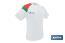Camiseta blanca con detalle bandera de Portugal - Cofan