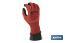 Glove display hand | Mannequin right hand with magnetic base | Black polypropylene - Cofan