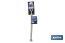 Conexión Flexible | Hembra/Hembra | Acero Inoxidable | H 1/2"- H 3/8" | 40 cm de Longitud | Para lavabo, grifo y cocina - Cofan