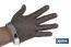 Guantes Anticorte | Malla Fabricada en Acero Inox | Guante de Metal para Trabajo de Seguridad | Talla M, L y XL - Cofan